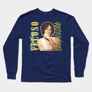 Caetano Veloso /\/ Vintage Look Fan Design Long Sleeve T-Shirt